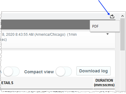 Exporting Call View Info