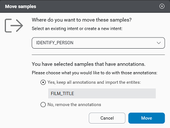 Move samples keep annotations