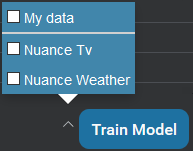 Train models with prebuilt domains