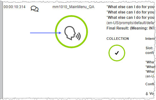 Screen capture of DM status icon on the Conversation View page